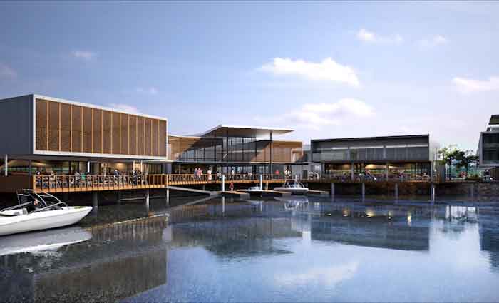 Serenity Cove waterfront development at Hope Island ready to be launched