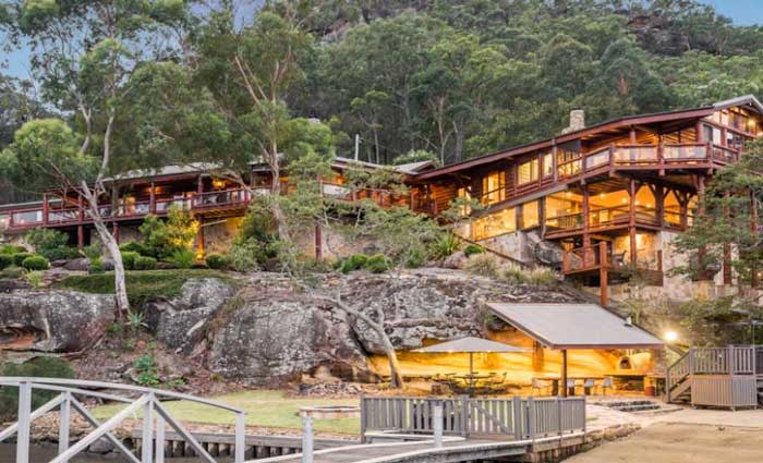 Hawkesbury River log cabin Sentry Rock sold to Louise Cordina