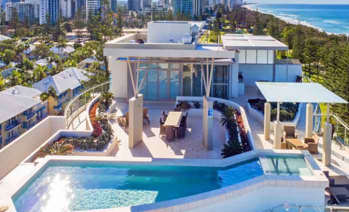 The Hedges 252 apartment offerings at Mermaid Beach