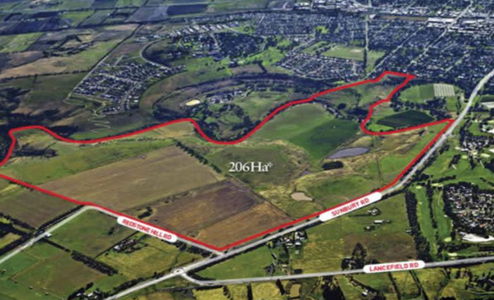 Chinese buyer secures 206 hectare residential Sunbury site