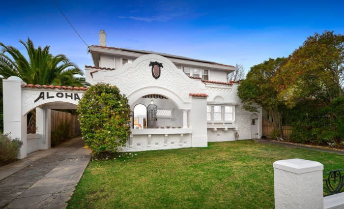 Aloha! Reece plumbing family's former Elsternwick home on the market