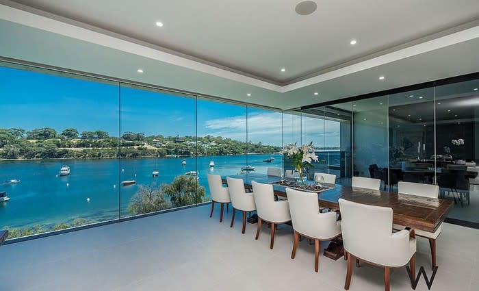 Riverside trophy home carved into Bicton, WA cliffside listed