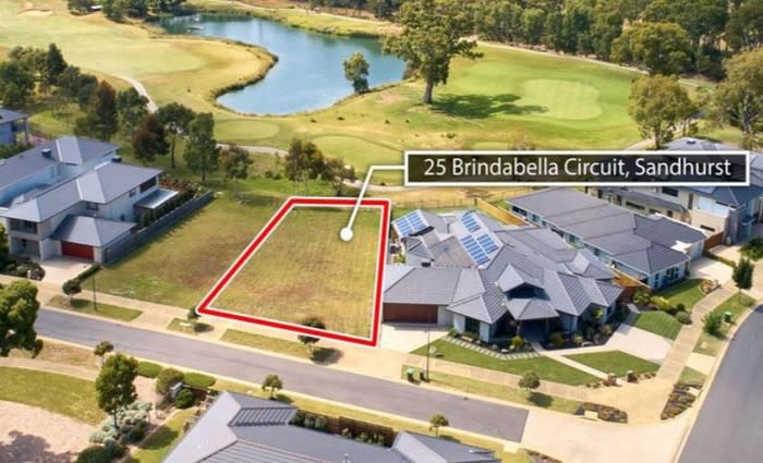 Mortgagee sells Sandhurst land parcel fronting golf course
