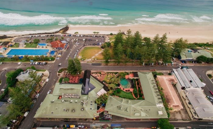 Beach Hotel in Byron Bay listed with $100 million expectations