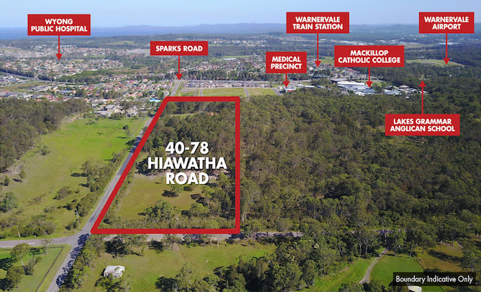 Warnervale development site sold for $6.4 million