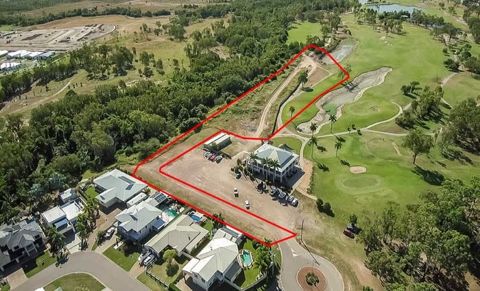 Development site fronting golf course up for sale in Townsville