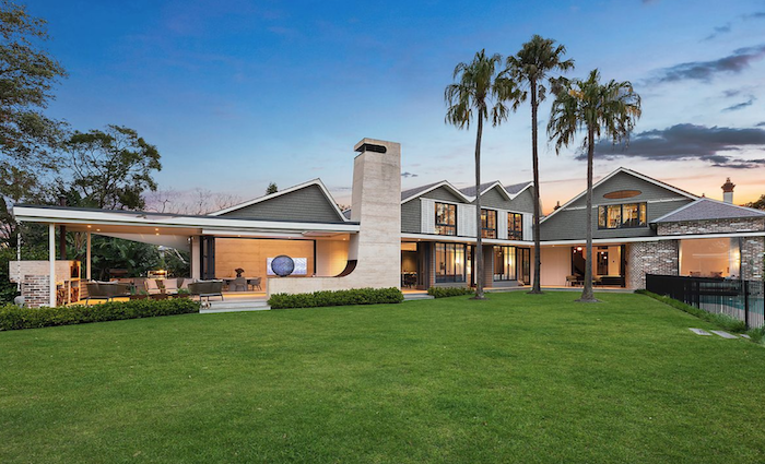 $12 million Lindfield home with indoor slippery slide from upstairs bedrooms to foyer