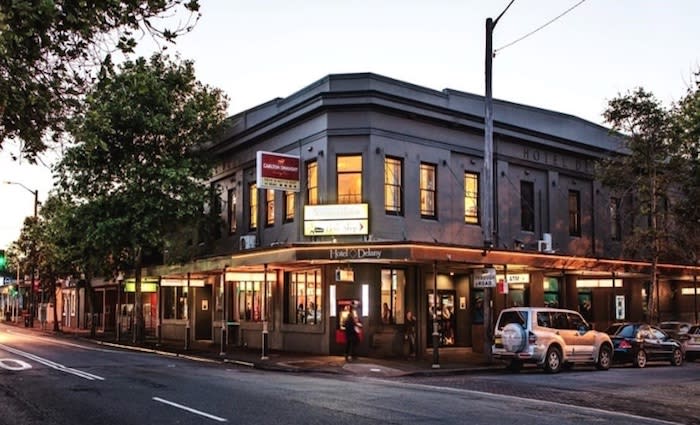 Newcastle pub Hotel Delany listed by hotelier Hird family 
