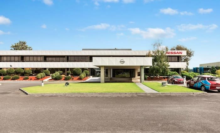 Nissan's Dandenong South headquarters sold for $35 million