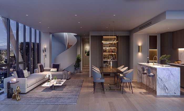 Beulah lists Melbourne penthouse in Paragon project