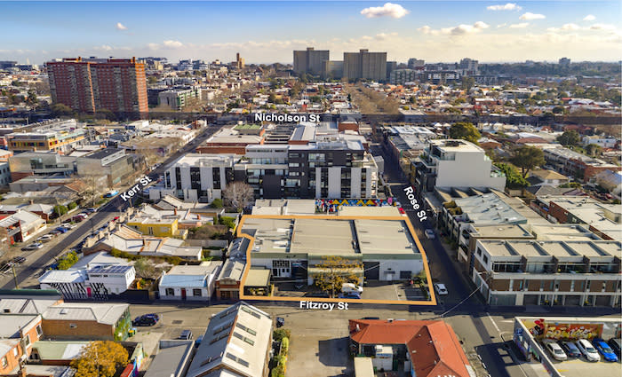 Fitzroy site with prospects for apartments listed 