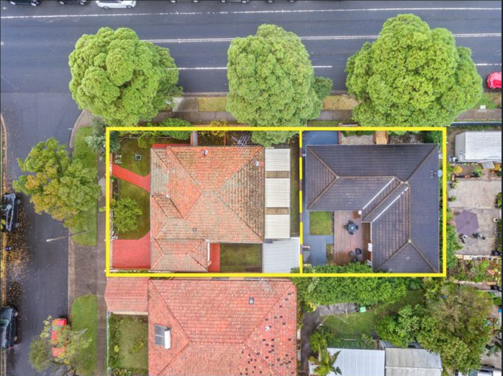 Two Strathfield South mortgagee homes on one title sold