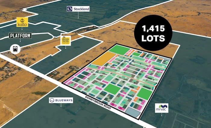 Stockland spend $105 million on Donnybrook house and land site