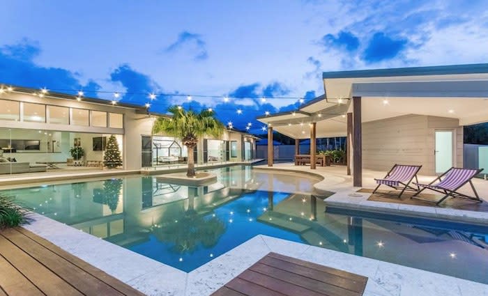 Tropical resort-style Gold Coast home for sale