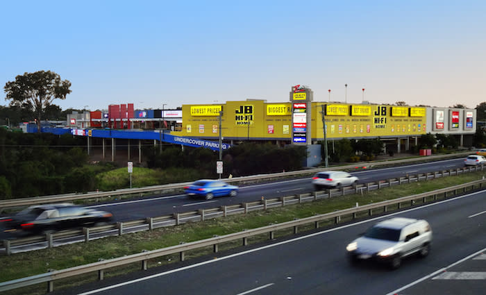 Large format retail centre in Brisbane listed