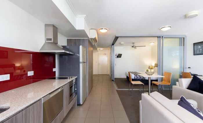 Mortgagee unit in South Brisbane's Capitol building listed with price reductions