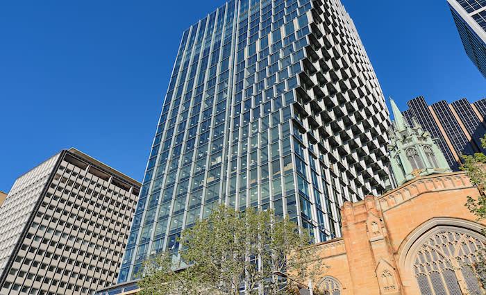 $1 billion curved skyscraper completed in Martin Place