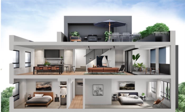 Yarra Bend dwelling design tackling inner-city housing affordability