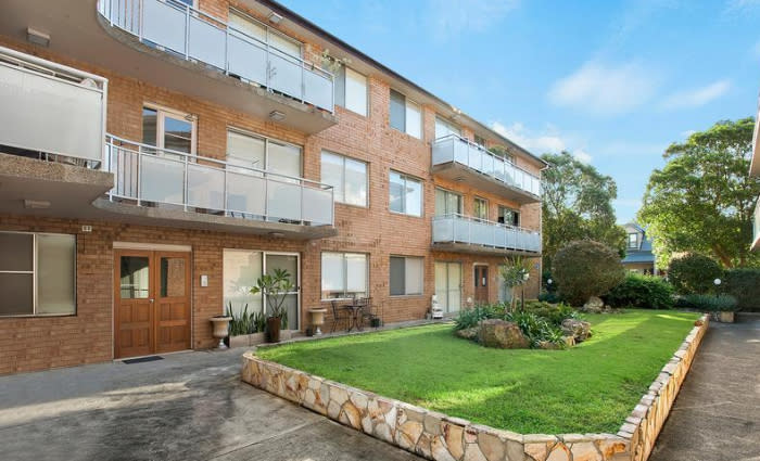 Half of Newtown apartment block for sale