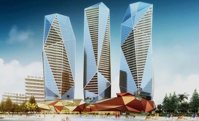 Construction begins at Gold Coast's Wanda Ridong Jewel