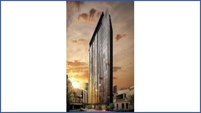 Banque88 development emulates New York's Flatiron building in Southbank