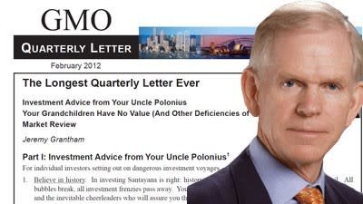 Global bear Jeremy Grantham says USA experienced 1-in-1200 year property bubble