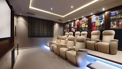 Popcorn and property: Australia's third best home cinema in Perth Zorzi-built home