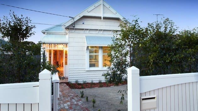 North Melbourne-bound The Block's Josh and Jenna sell Edwardian Maidstone cottage