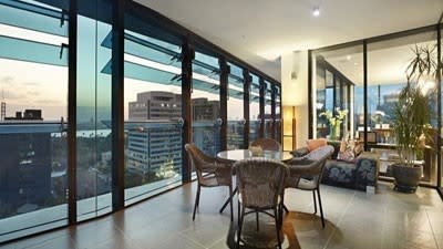 Carlton vice president Richard Newton's St Kilda Road trophy pad listed