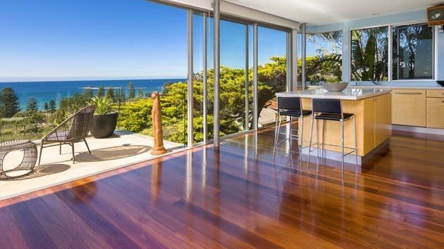 Champion surfer Tom Carroll lists Newport abode