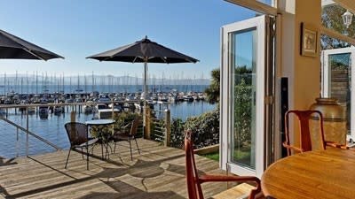 On the waterfront in Sandy Bay