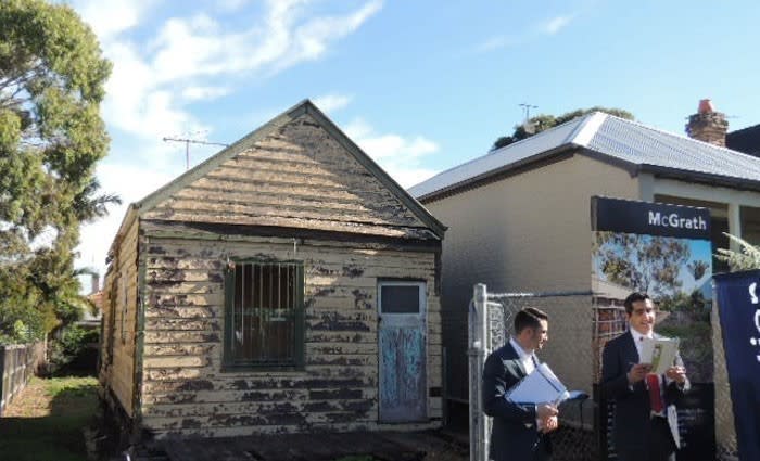 Rotting Leichhardt shack sells for just shy of $1 million