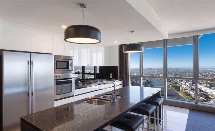 A sneak peek inside Brisbane's highest apartment