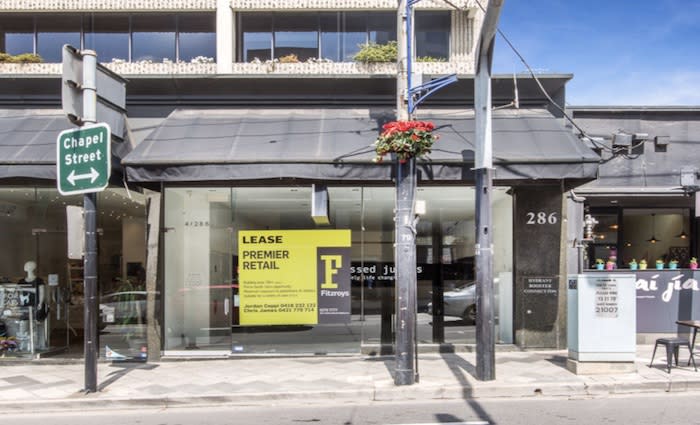 Monochrome Coffee and Tea leases prime Toorak Road space