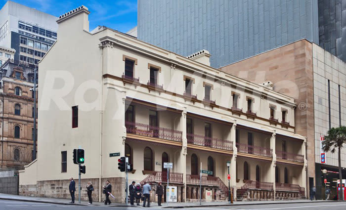 Young Street, Sydney terraces leased by law firm