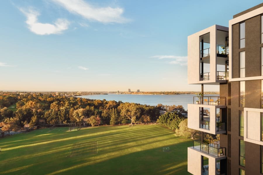 Construction underway on South Perth apartments, One Richardson