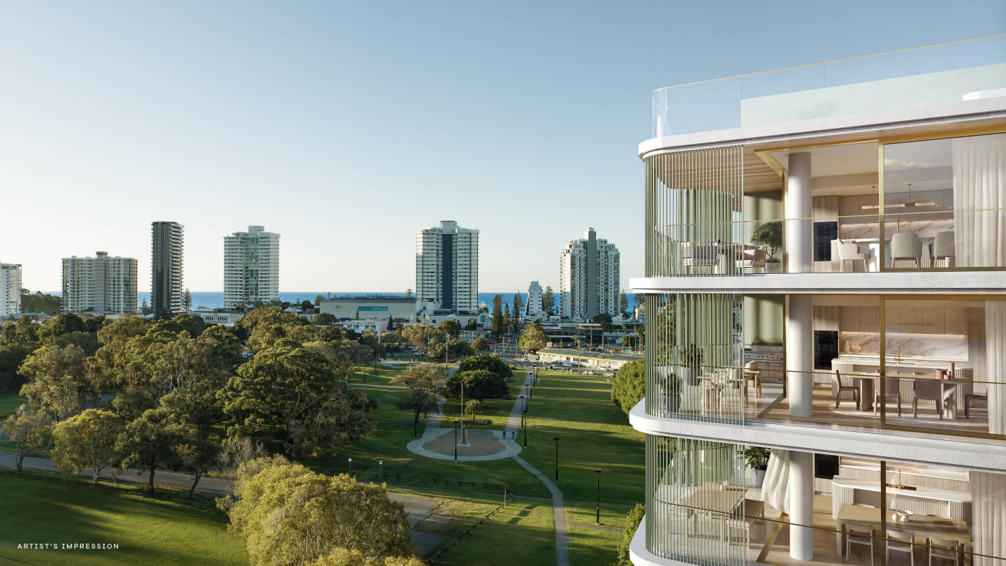 Maréa Residences brings parkside apartments to Coolangatta