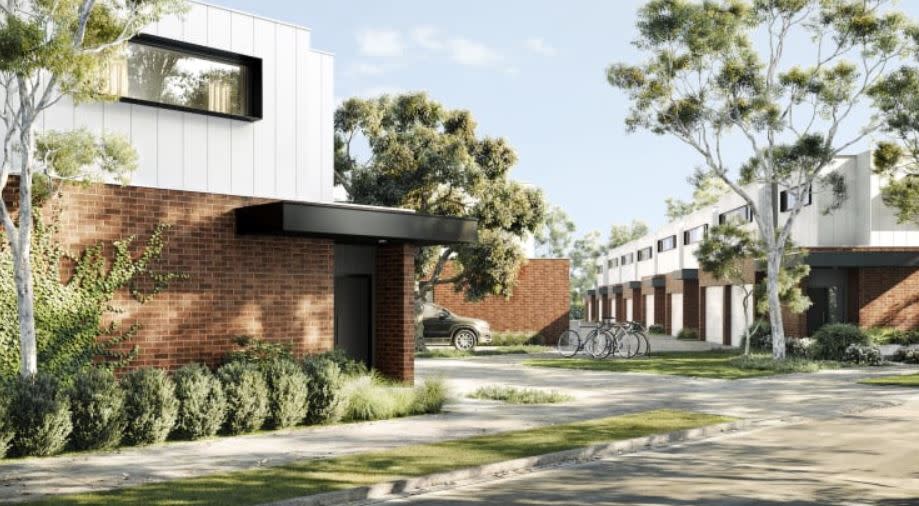 Onyx Estate townhouses in Tarneit 75% sold