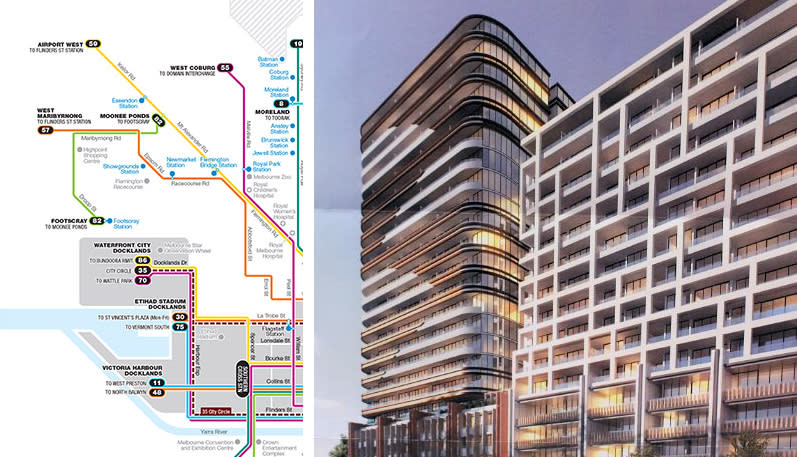 Melbourne's development by tram: the 59