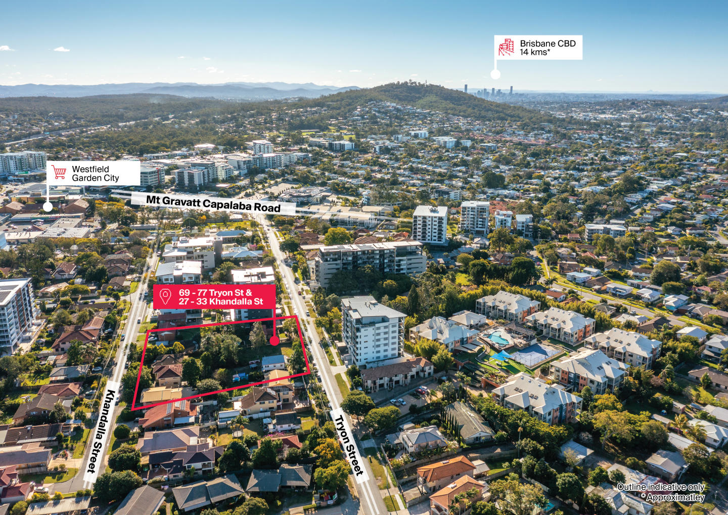 Eight storey Mt Gravatt apartment development site listed