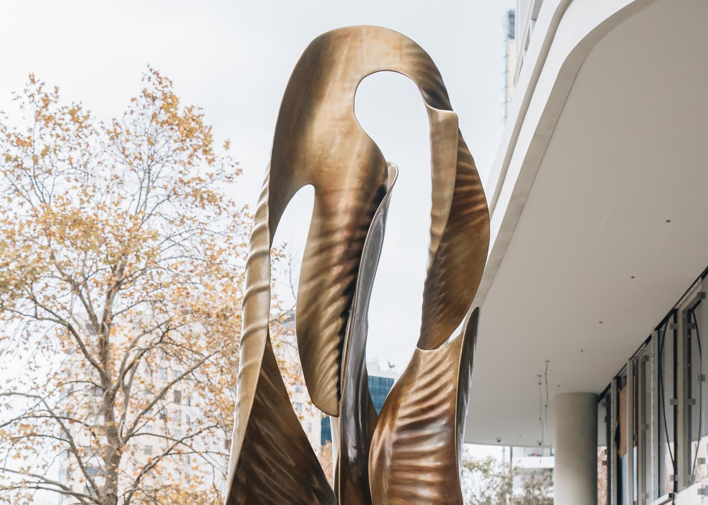Public artwork by international artist installed at AURA by Aqualand