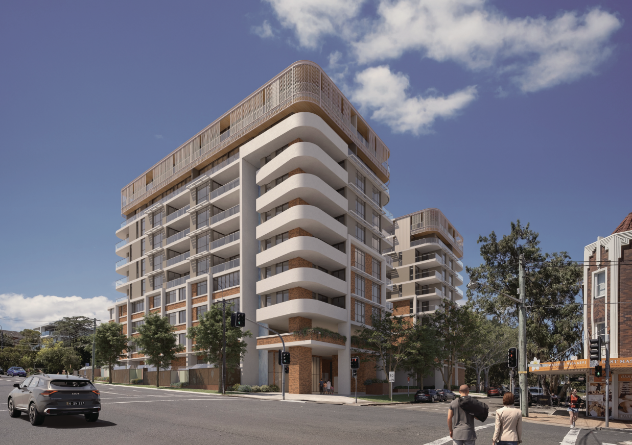 First look: Bridgewell plots 120 apartments and childcare centre in Maroubra town centre