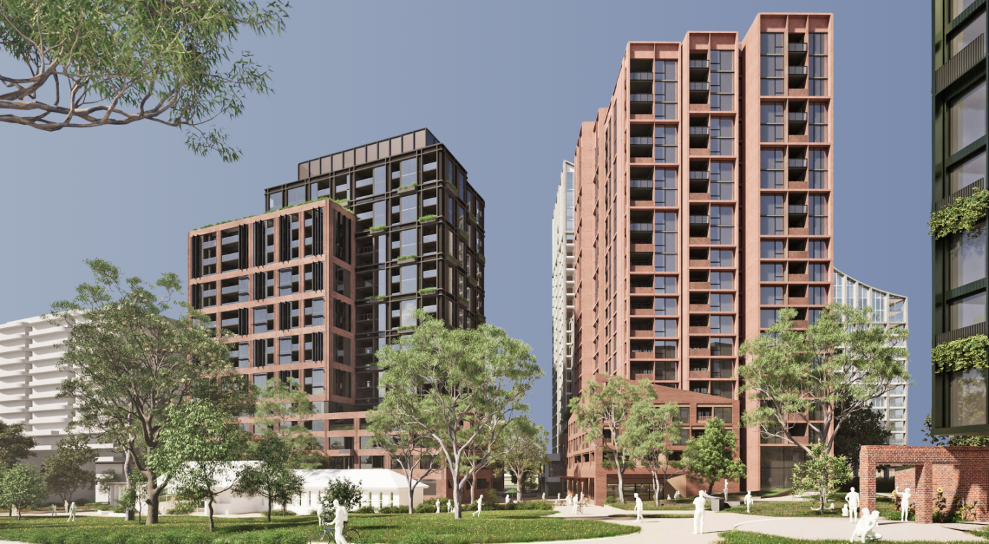 Hampton unveils Trackside Gardens, latest stage of $3 billion Moonee Valley Park masterplan
