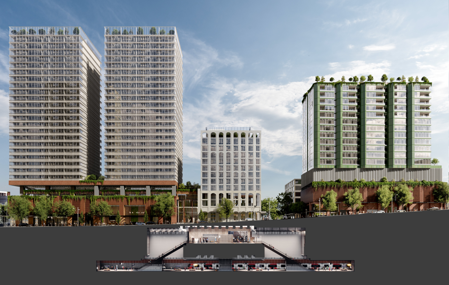 Elevate at Hume Place, above Crows Nest Metro, reaches detailed design milestone