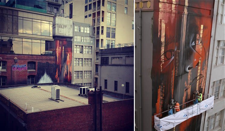 Paint Up! Hosier Lane reaches for the sky