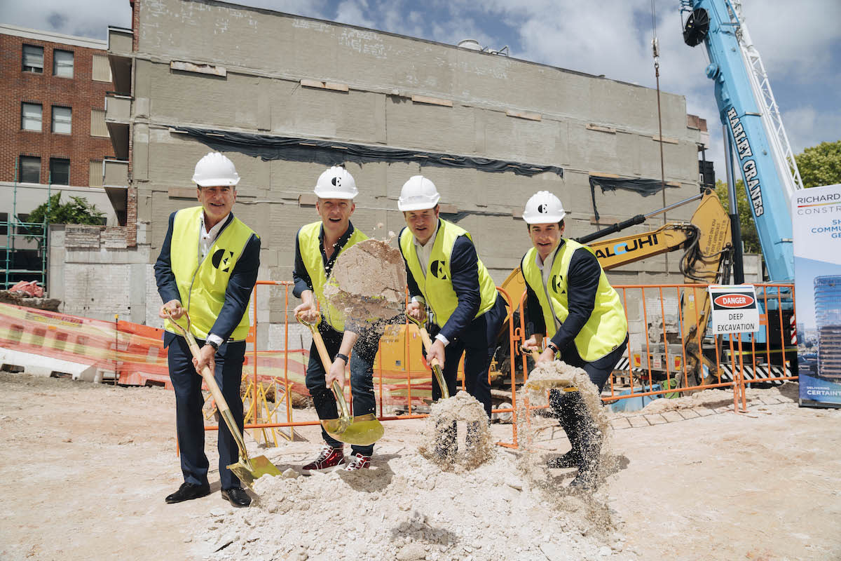Central Element breaks ground at Pienza Neutral Bay