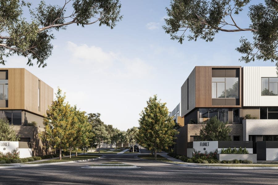 Golden Age Group unveil new release of Floret townhouses in Glen Waverley