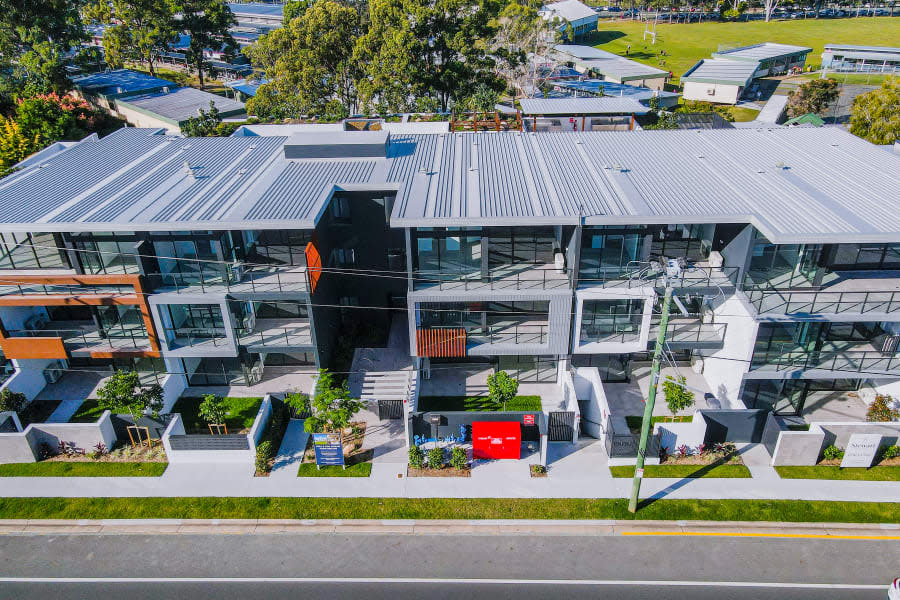 Benowa's Woodtree Residences integrates nature into its design