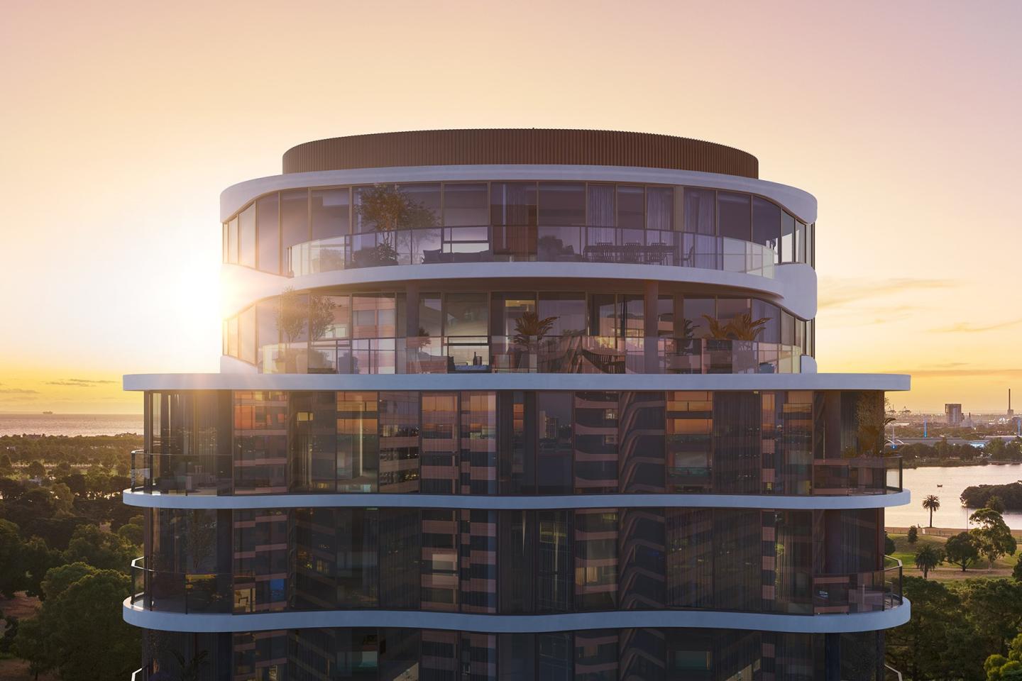 The Albertine reaches its highest point on Melbourne’s city fringe