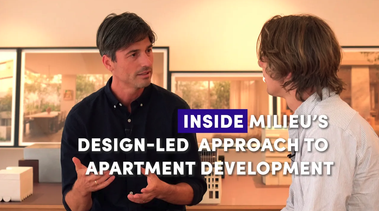Inside Milieu's design-led approach to apartment development: Five minutes with Michael McCormack